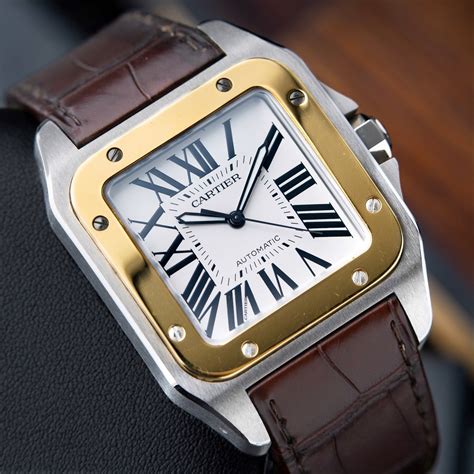 buy cartier santos 100 xl|cartier santos 100 xl chronograph.